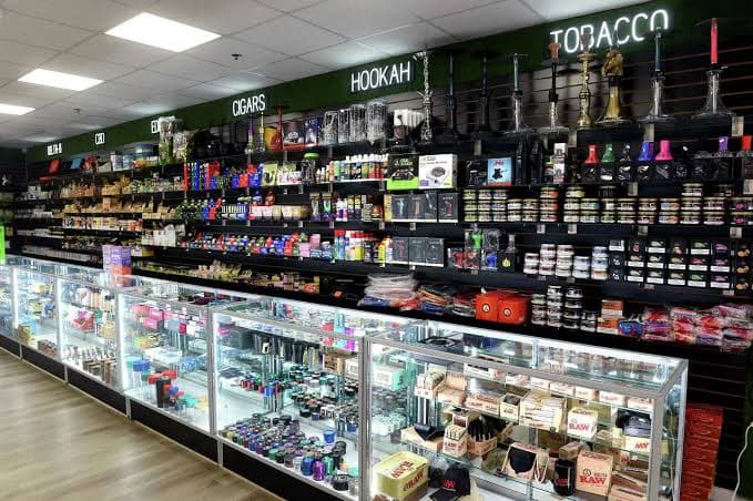 Smoke shop served by Salter's Distributing