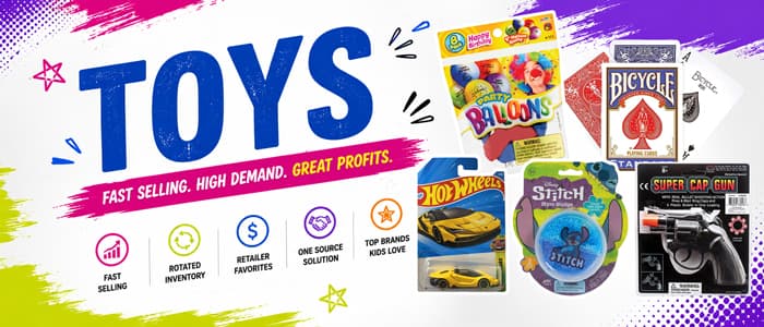 Toys category banner