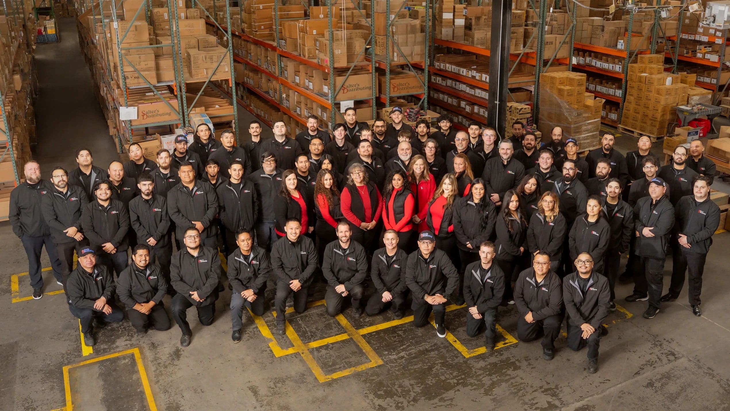 Salter's Distributing team